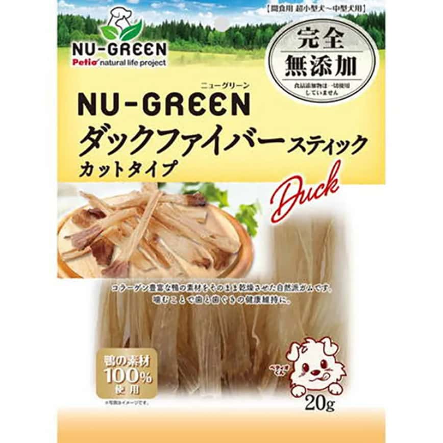 Petio NU-GREEN 狗零食 無添加 潔齒 鴨纖維棒 20g (90503291) (圖片2)