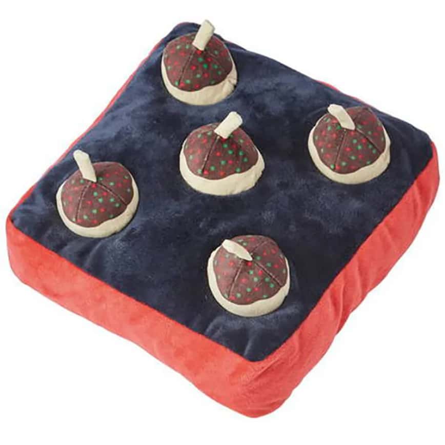 Petio Ethical Door 狗玩具 互動藏寶毛絨發聲 章魚燒 (91603354) (圖片2)