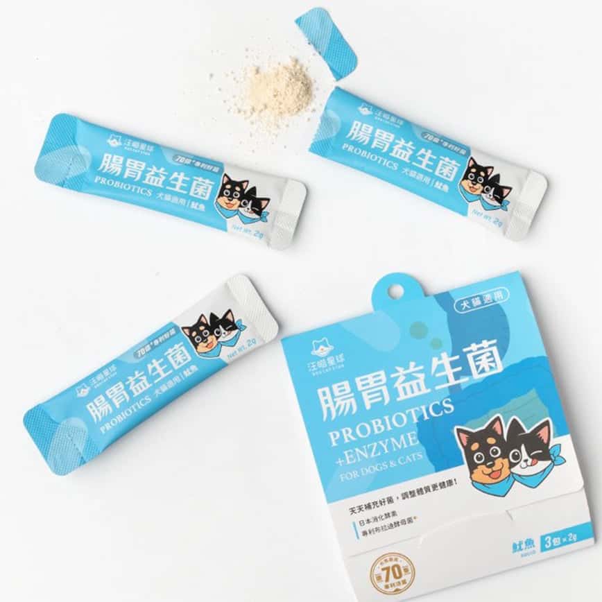 汪喵星球 益生菌 DogCatStar 腸胃益生菌 海味 一組2g*3 (貓犬用) (HS739) (圖片2)