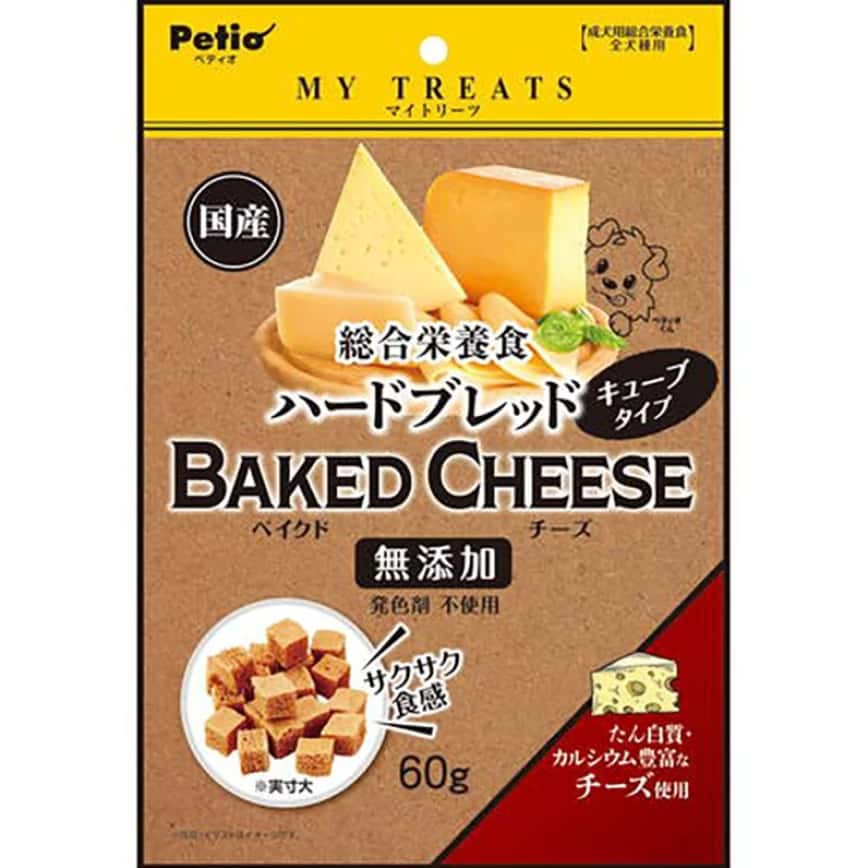 Petio 日本產 狗零食 脆脆麵包烤芝士粒 60g (90503146) (圖片2)
