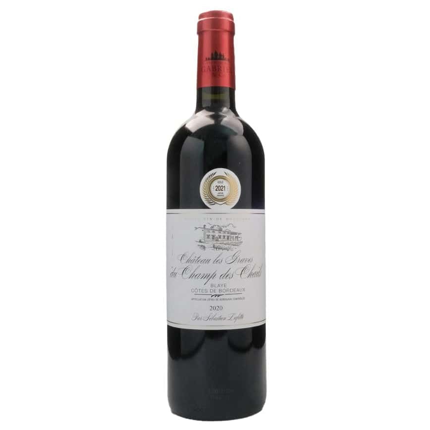 Château Les Graves Du Champ Des Chails Blaye Côtes de Bordeaux 格拉芙酒莊布萊丘紅酒 750ml (圖片2)