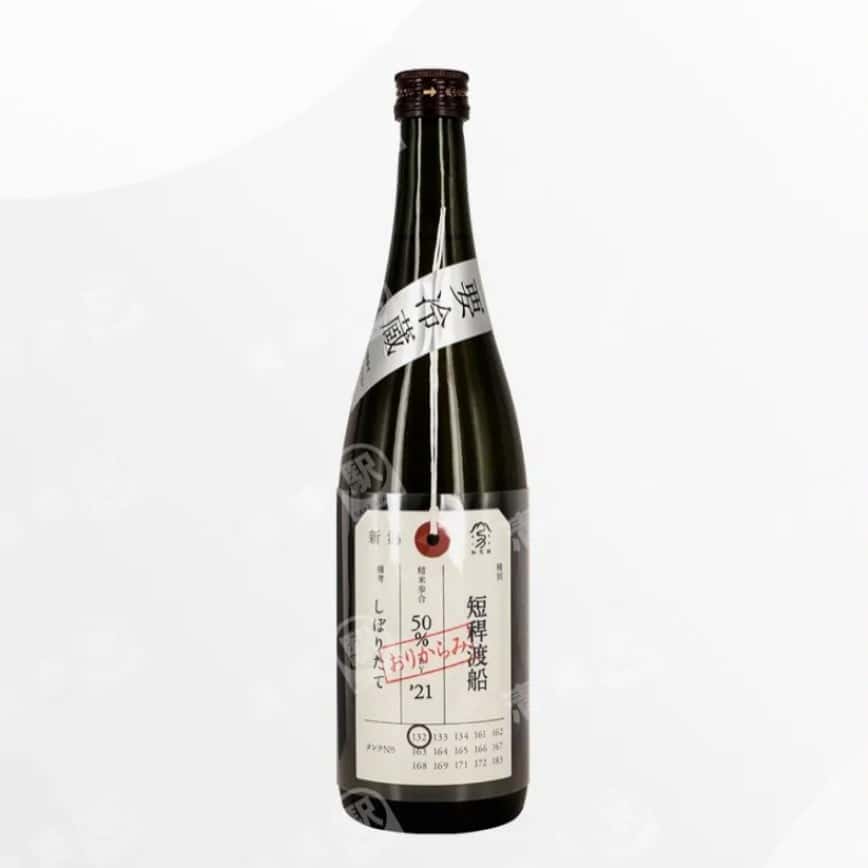 加茂錦酒造 荷札酒 短稈渡船 槽場汲み 純米大吟釀 1.8L (圖片2)