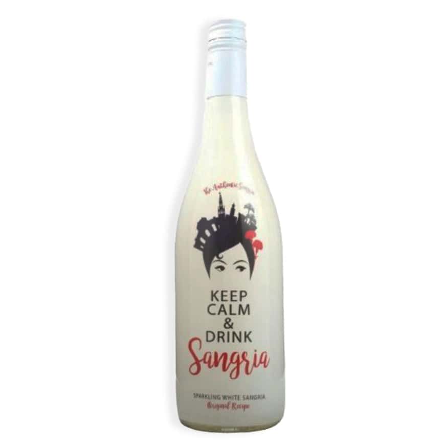 KEEP CALM & DRINK SANDRIA 桑格麗亞⽩⾊⽔果氣泡酒 750ml (圖片2)
