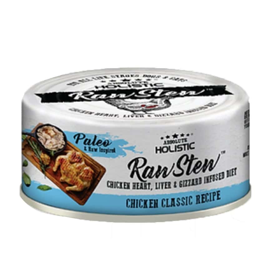 Absolute Holistic 貓狗罐頭 經典雞肉+雞肉精粹 80g (AH-7403) (圖片2)