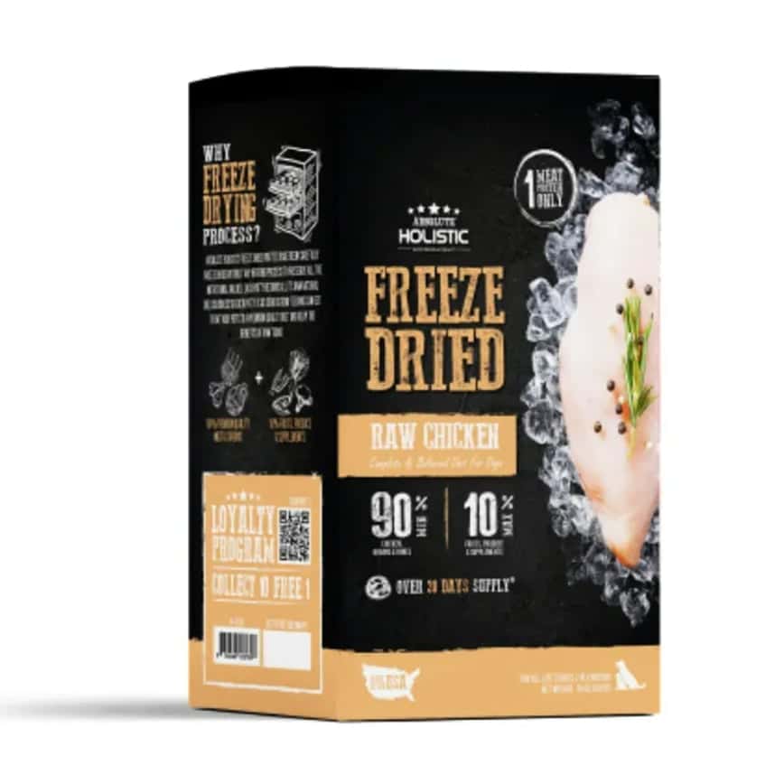 Absolute Holistic 狗糧 凍乾營養肉餅 雞肉 360g (AF-8585)  (圖片2)