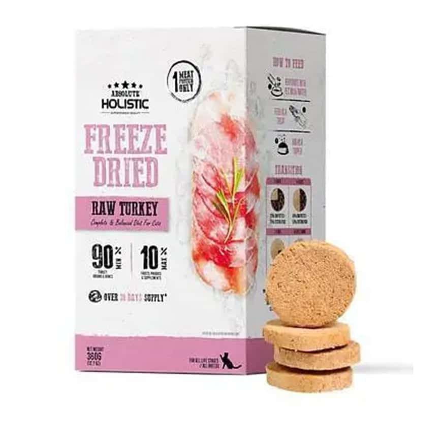 Absolute Holistic 貓糧 凍乾營養肉餅 火雞肉 360g (AF-8561)  (圖片2)