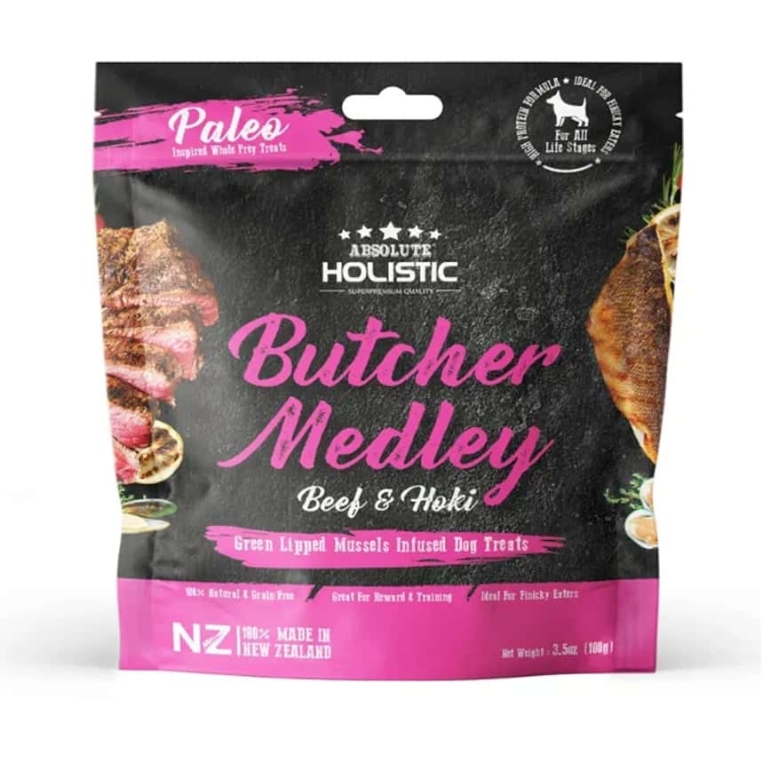 Absolute Holistic 狗糧 無穀主食糧 牛肉+長尾鱈魚 100g (AD-4105)  (圖片2)