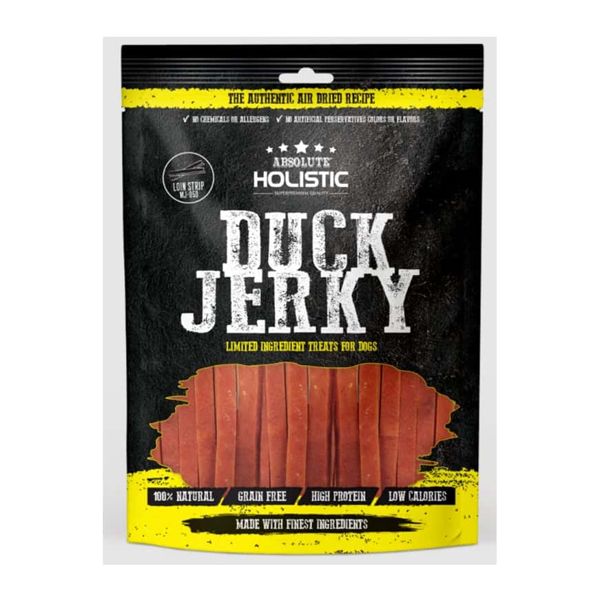 Absolute Holistic 高級純天然狗小食 鮮鴨肉絲 100g (MJ-05D)  (圖片2)