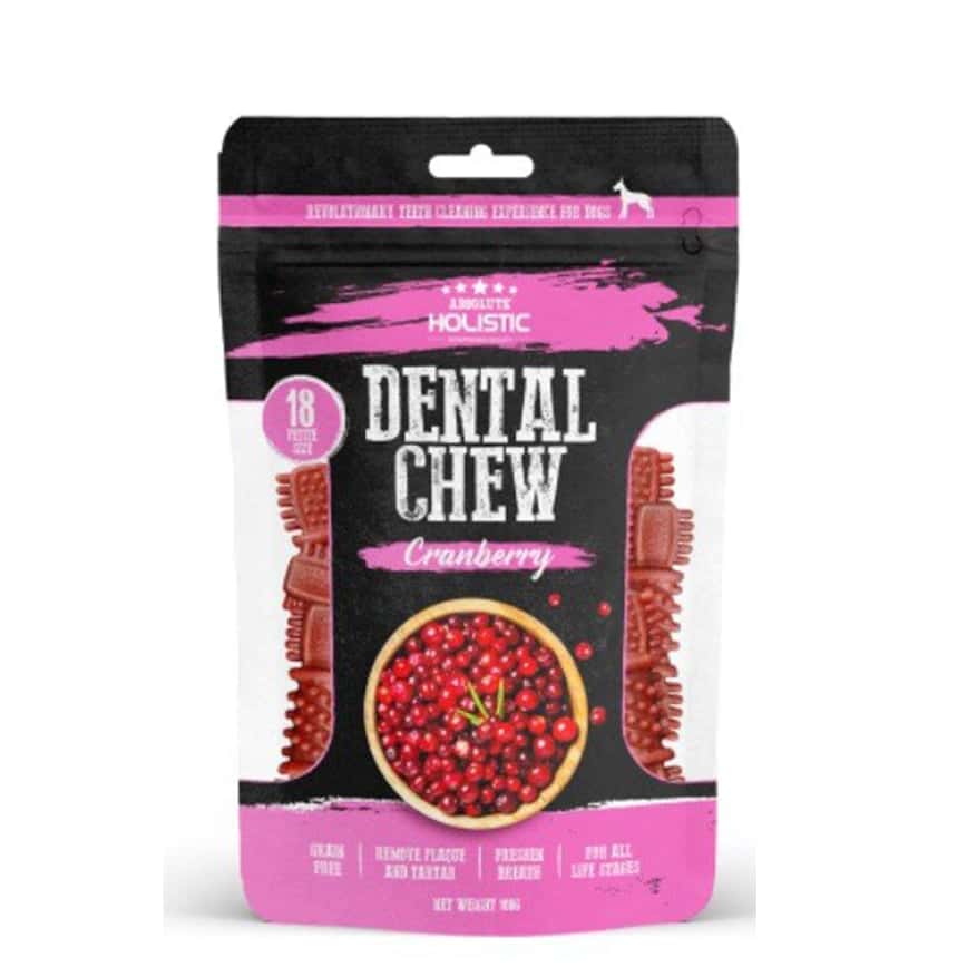 Absolute Holistic 潔齒骨 小紅莓口味 18支裝 160g (AH-2798)  (圖片2)