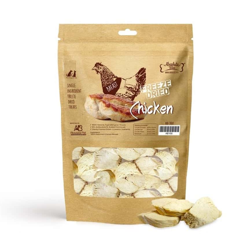 Absolute Bites 貓狗小食 上等雞胸 50g (AB-100)  (圖片2)