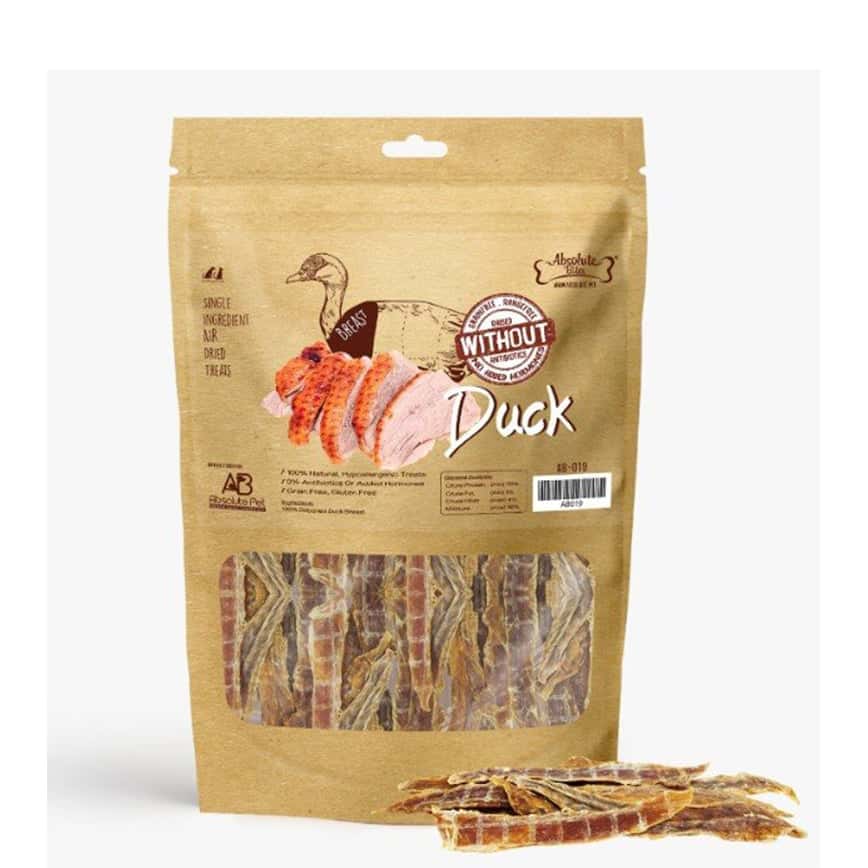 Absolute Bites 貓狗小食 原塊風乾精選鴨胸 100g (AB-019)  (圖片2)