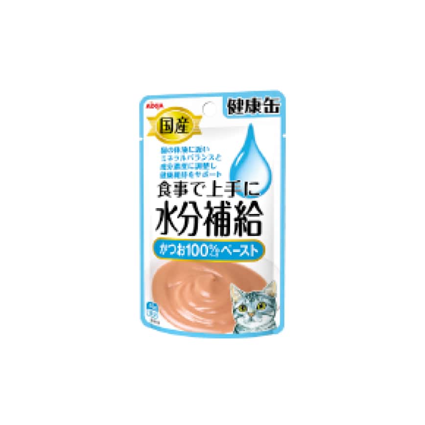 AIXIA 愛喜雅 健康缶水分補給濕糧包 鰹魚味 40g (KZJ-7) (圖片2)