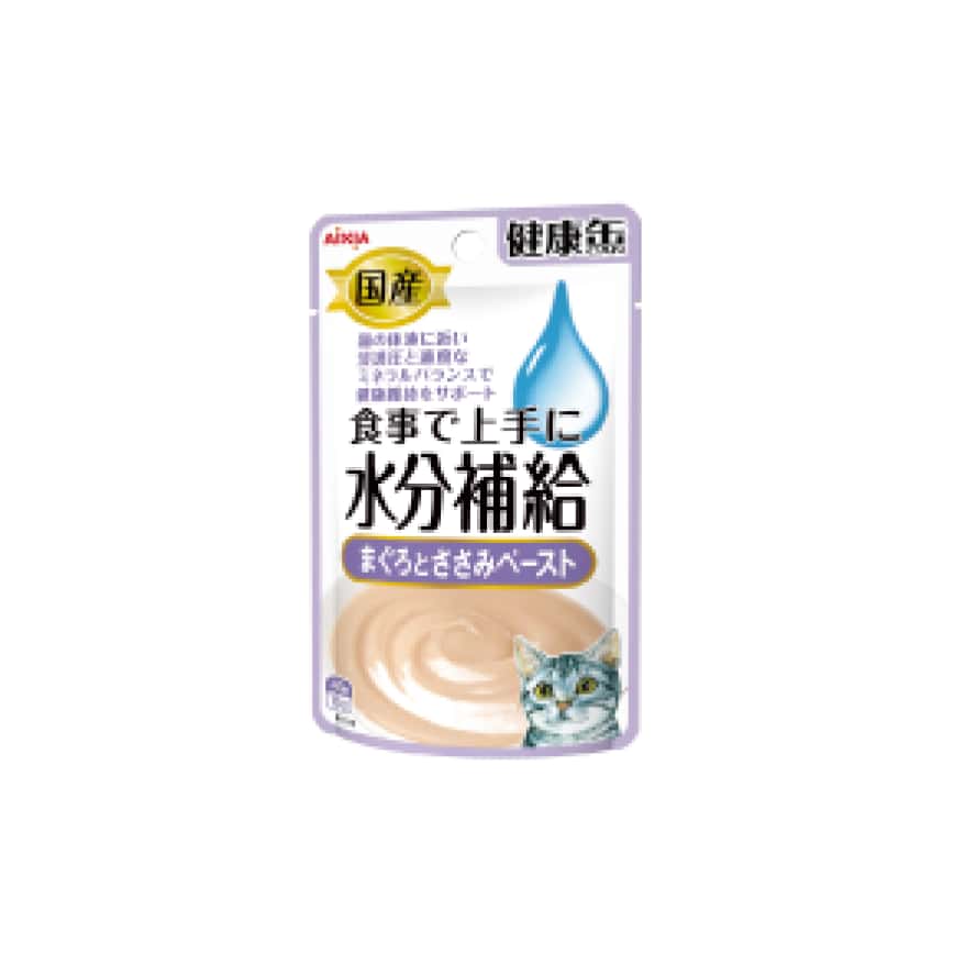 AIXIA 愛喜雅 健康缶水分補給濕糧包 鮪魚+雞肉味 40g (KZJ-17) (圖片2)