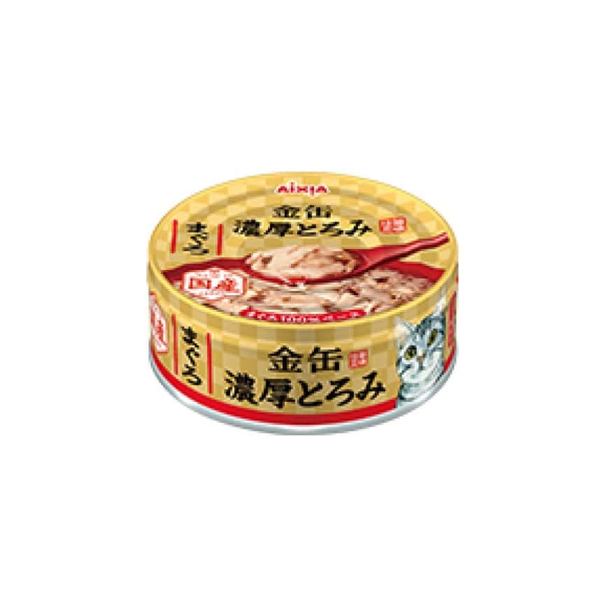 AIXIA 愛喜雅 日本貓罐頭 金缶濃厚系列 鮪魚味 70g (GNT-1) (圖片2)