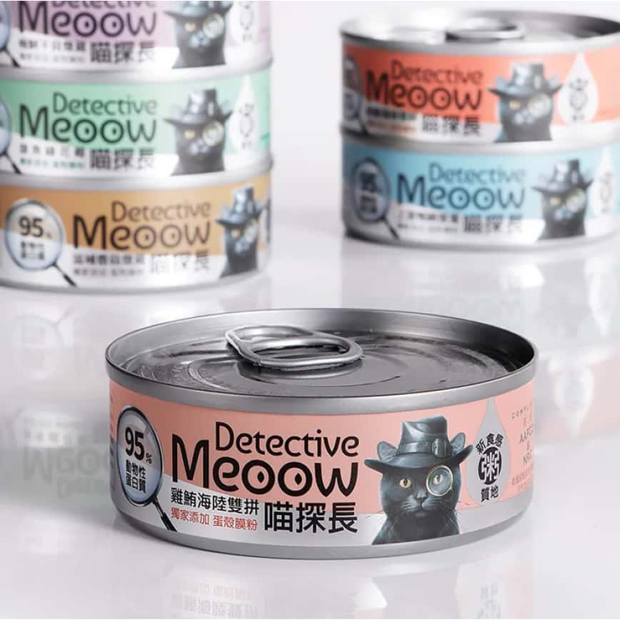 喵探長 貓罐頭 雞鮪海陸雙拼主食罐 80g (90033) (圖片2)