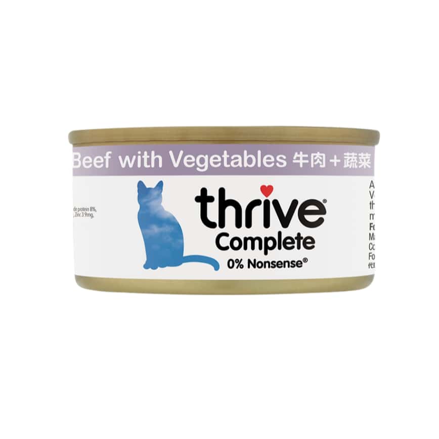 Thrive 貓罐頭 脆樂芙 牛肉+蔬菜 75g (淺紫色) (T_C_B) (圖片2)
