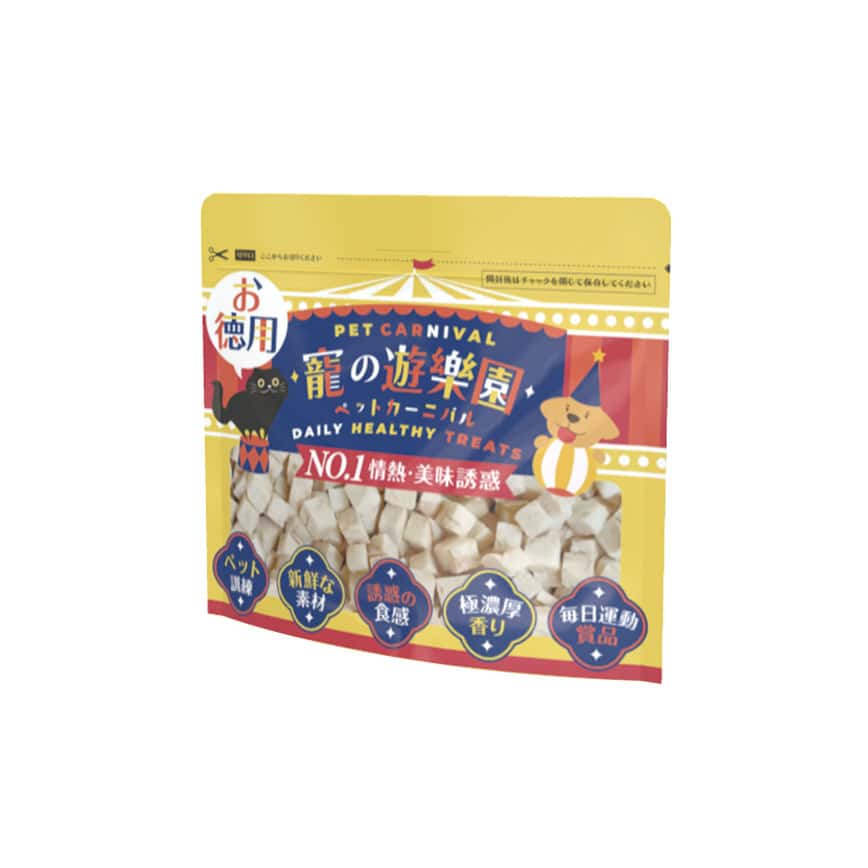 寵之遊樂園 凍乾 貓零食 狗零食 雞肉粒 60g (隨機包裝) (圖片2)