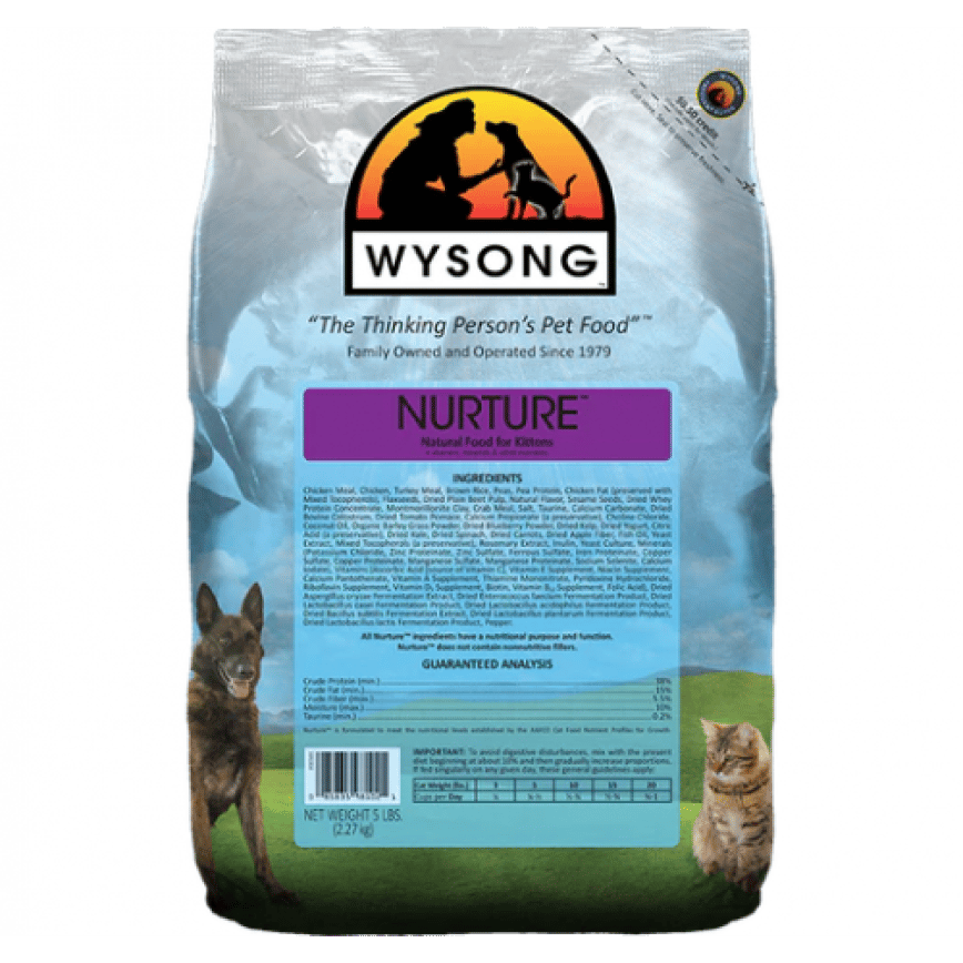 Wysong 美國威森 Original Diets 原始飲食系列 NURTURE™ 納初 38%蛋白幼貓初乳乾糧 5lb (W38) (圖片2)
