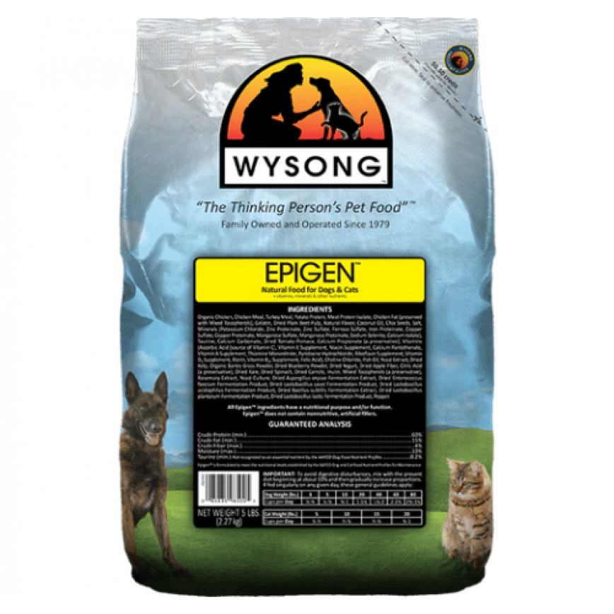 Wysong 美國威森 Starch Free 真正無澱粉系列 EPIGEN™ 愛寶健 60%蛋白無澱粉貓狗糧 5lb (貓犬用) (W60) (圖片2)