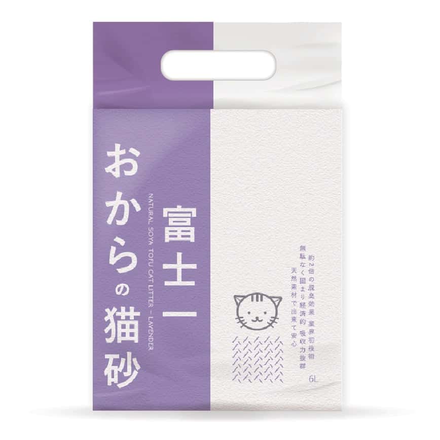 富士一 天然極簡日常 3.0 豆腐貓砂 薰衣草味 6L - 原裝行貨 (圖片2)