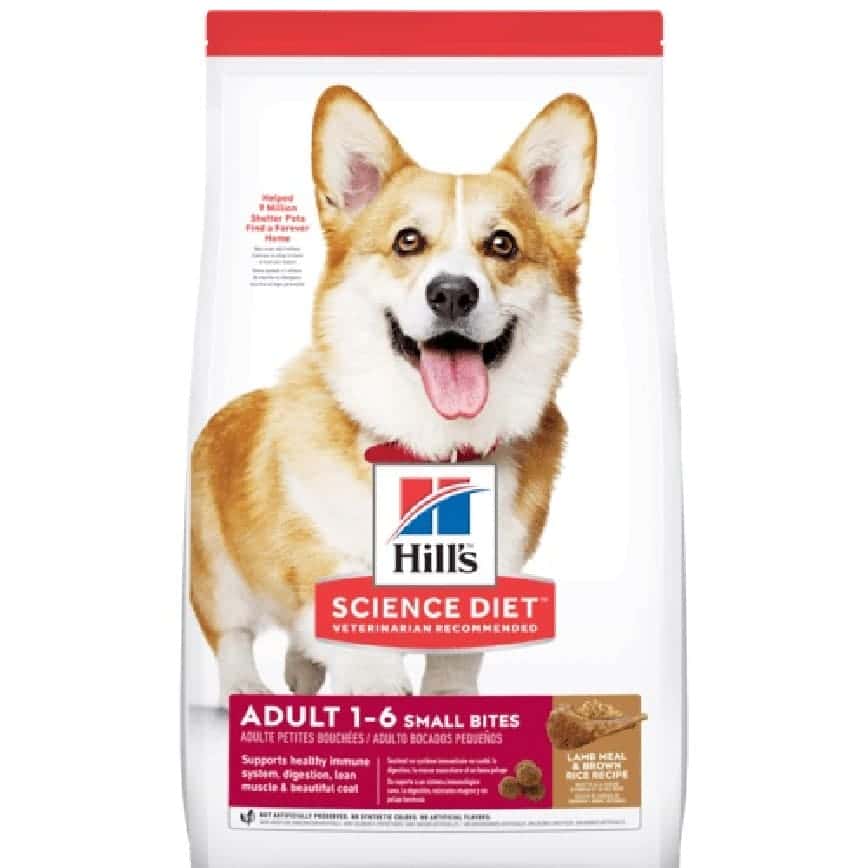 Hills 狗糧 成犬羊飯細粒糧 Adult Lamb Meal & Rice Recipe Small Bites 3kg (1141HG) (圖片2)