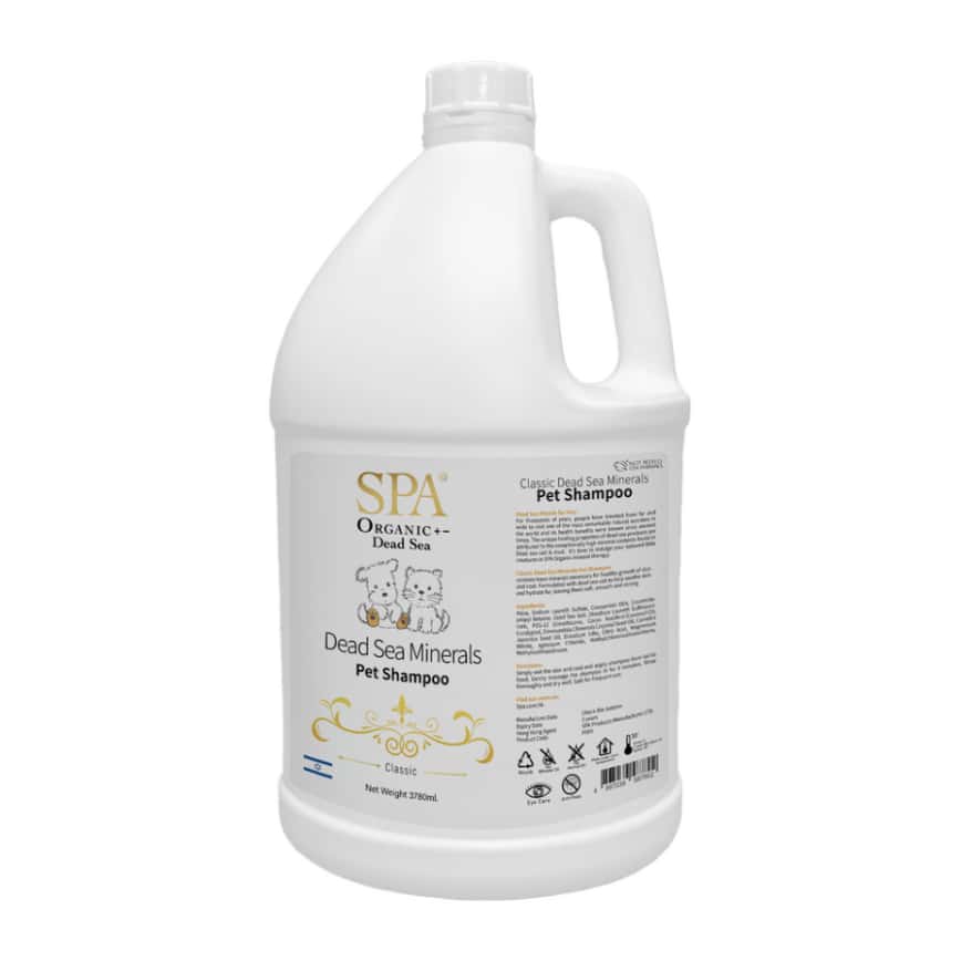 SPA寵物溫泉 經典版死海鹽滋潤洗毛液 1gal 加侖裝 (P065) (貓犬用) (圖片2)