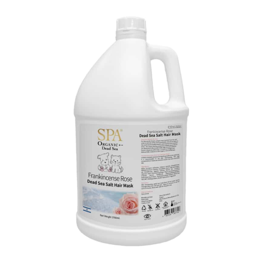 SPA寵物溫泉 乳香玫瑰死海鹽護毛焗油 1gal 加侖裝 (P082) (貓犬用) (圖片2)