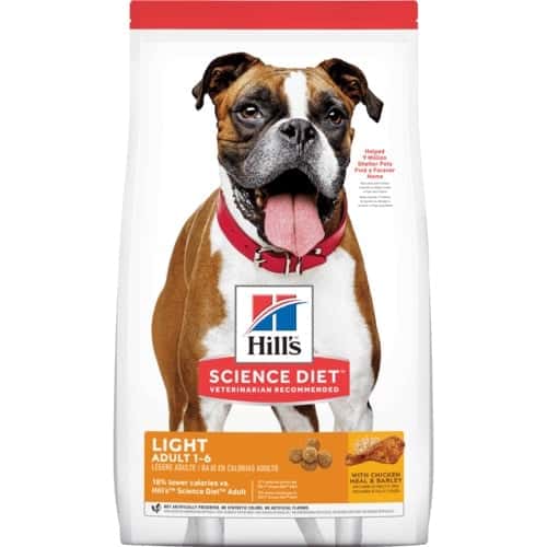 Hills 狗糧 成犬減肥標準粒配方 Adult Light 9kg (圖片2)