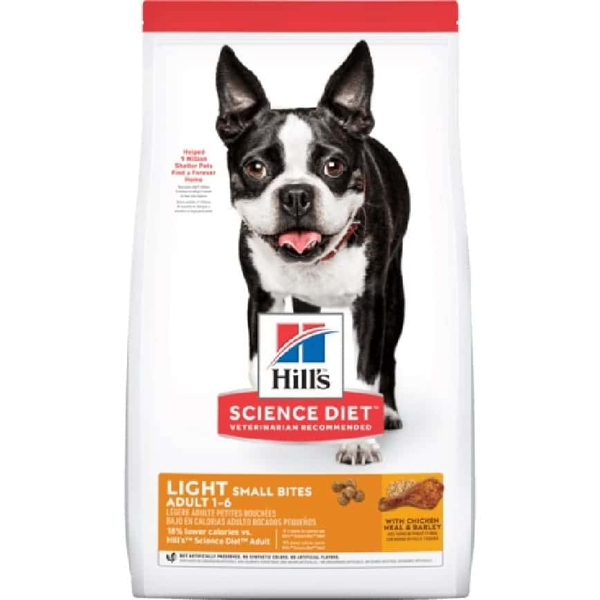Hills 狗糧 成犬減肥細粒配方 Adult Light Small Bites 12kg (604468) (圖片2)