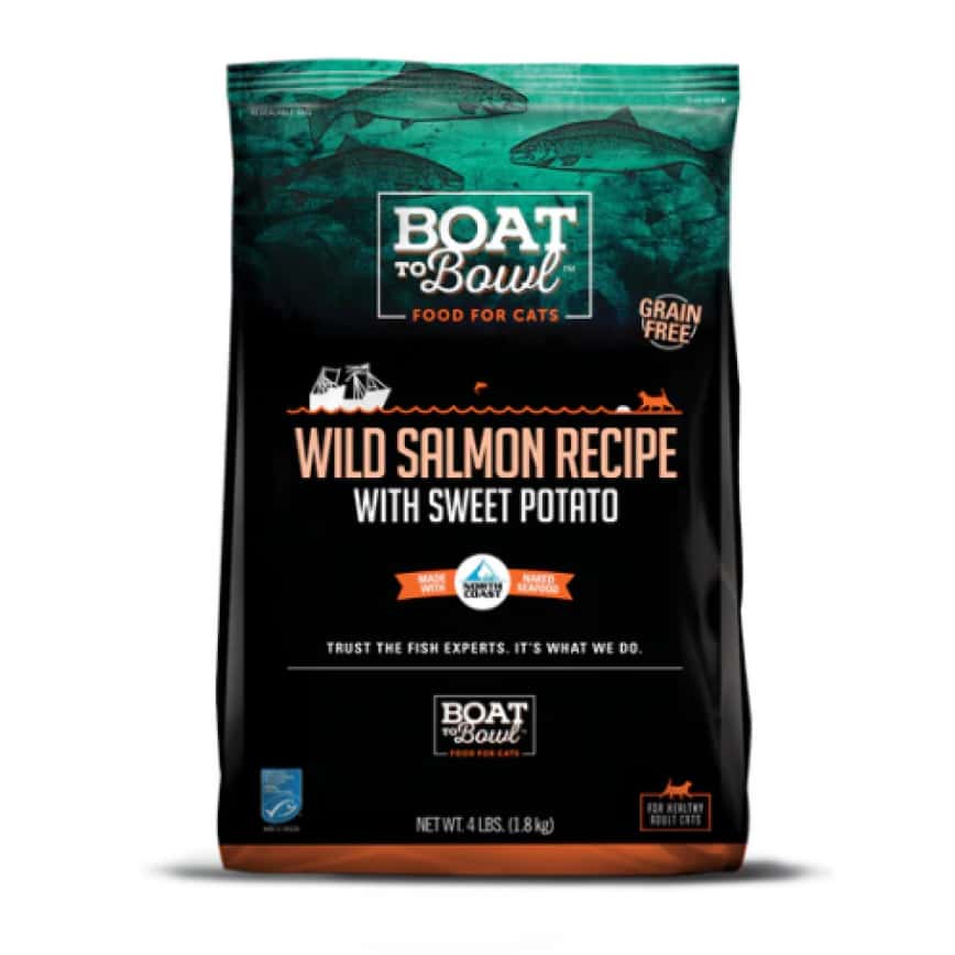 Boat to Bowl 貓糧 野生三文魚 成貓低敏配方 4lb (555603) (圖片2)