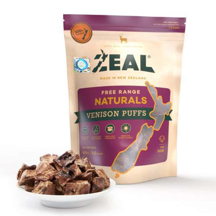 ZEAL 狗小食 紐西蘭鹿肺粒 Venison Puffs 85g (NP017) (圖片2)
