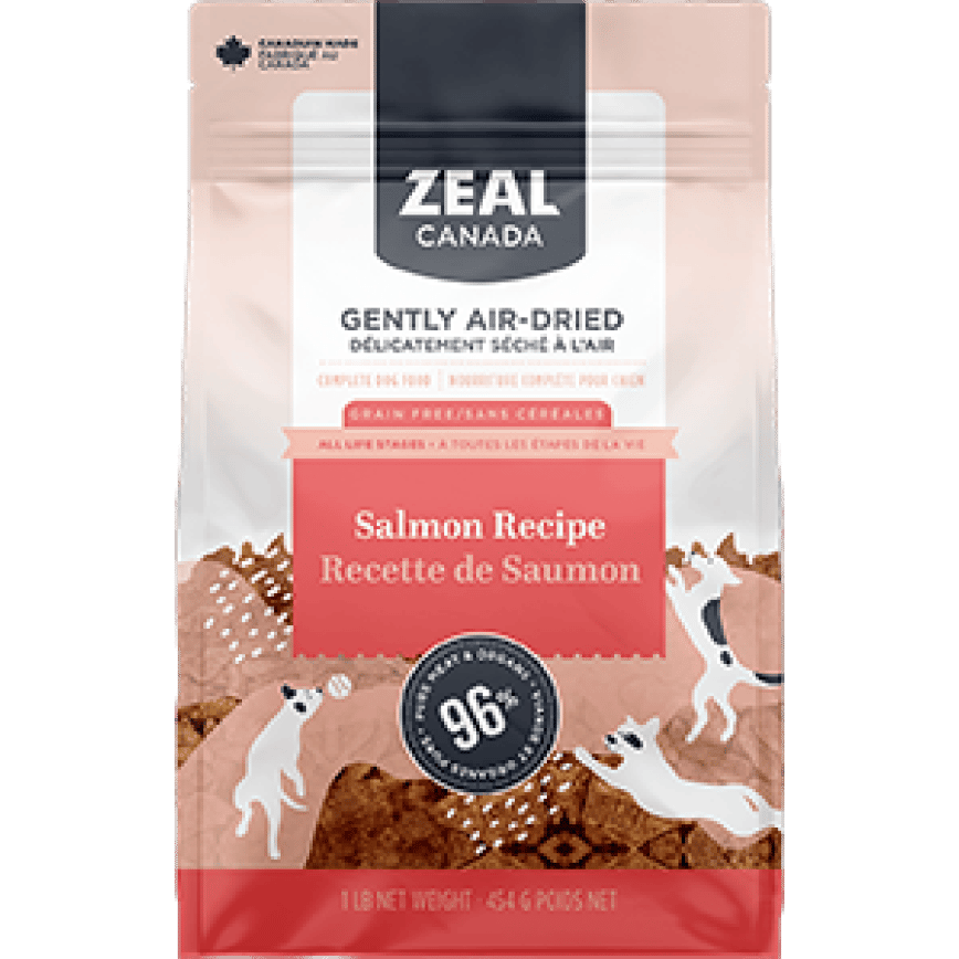 ZEAL 狗糧 加拿大無榖物風乾糧 三文魚配方 1lb (CJ1605) (圖片2)