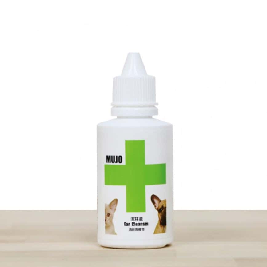 MUJO+ 木酢家 寵物清潔系列 清新馬鞭草潔耳液 100ml (mujo0010) (貓犬用) (圖片2)
