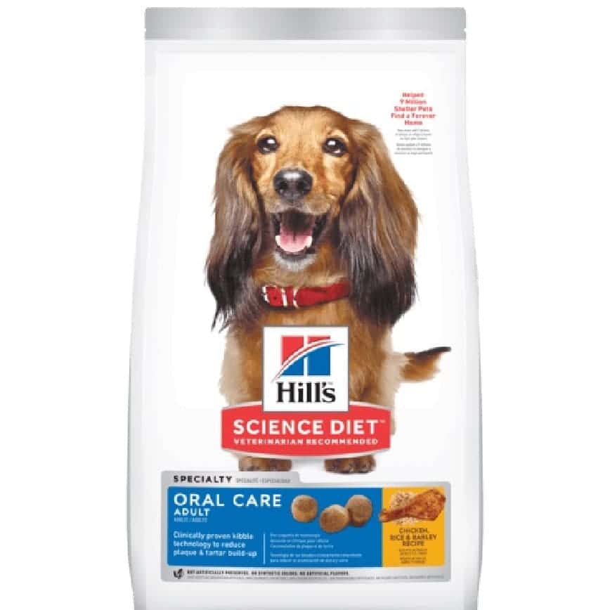 Hills 狗糧 成犬 口腔護理專用配方 Adult Oral Care 4lb (9281) (圖片2)