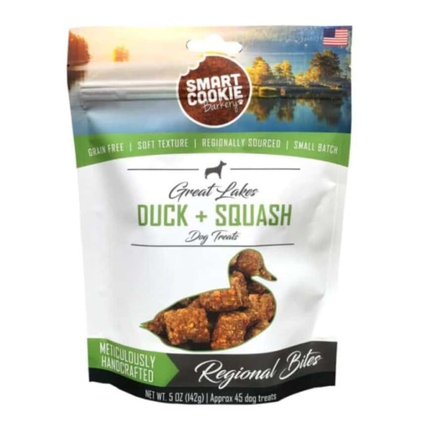 Smart Cookie Barkery 全天然柔軟狗小食 鴨肉 + 胡桃南瓜 5oz (FSCDS) (圖片2)