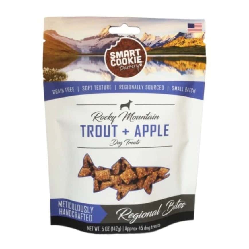 Smart Cookie Barkery 全天然柔軟狗小食 鱒魚 + 蘋果 5oz (FSCTA) (圖片2)