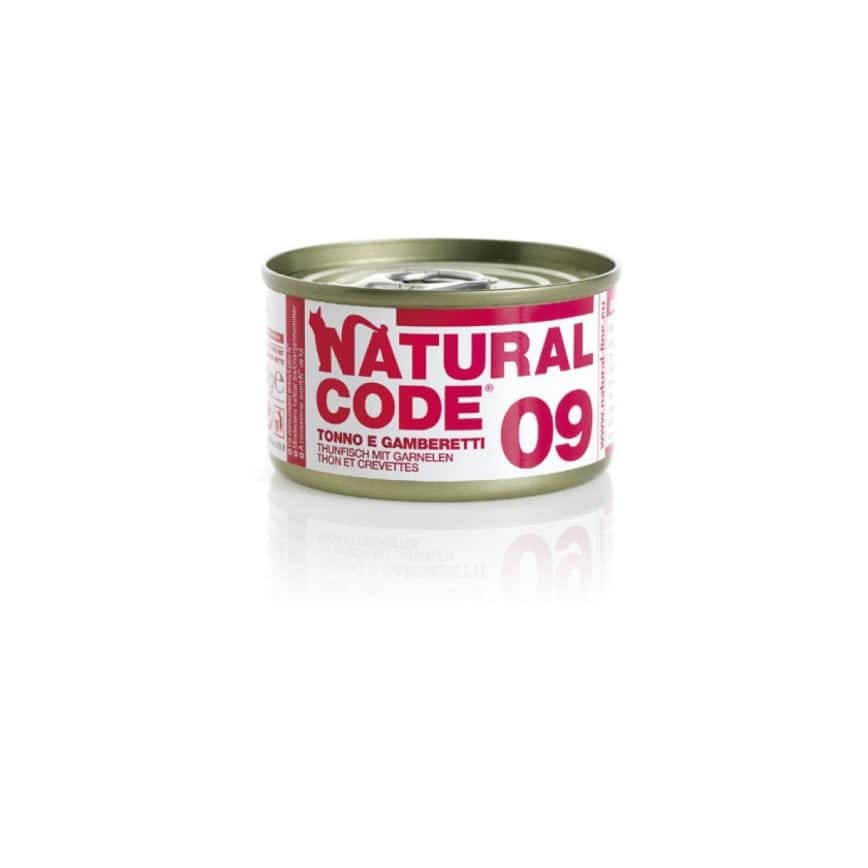 Natural Code 貓罐頭 吞拿⿂ & 蝦⾁ Tuna & Shrimps 85g (NCC09) (圖片2)
