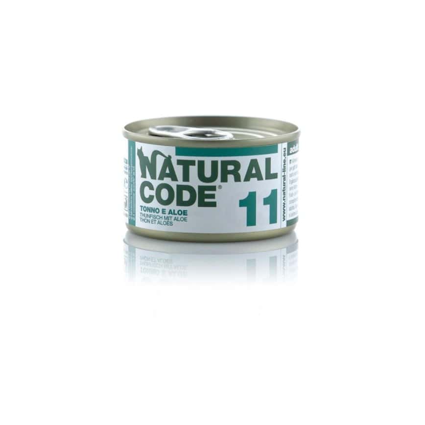 Natural Code 貓罐頭 吞拿⿂ & 蘆薈 Tuna & Aloe 85g (NCC11) (圖片2)
