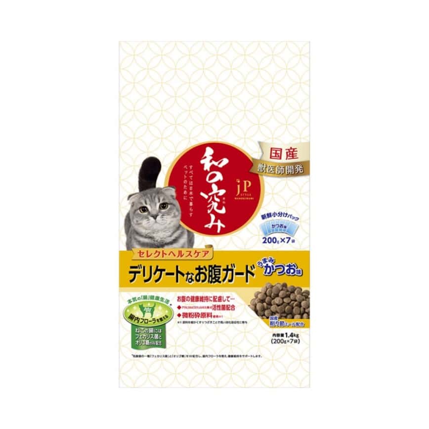 Petline jP Style 和の究 腸胃健康維持貓糧 1.4kg (NJP182) (圖片2)