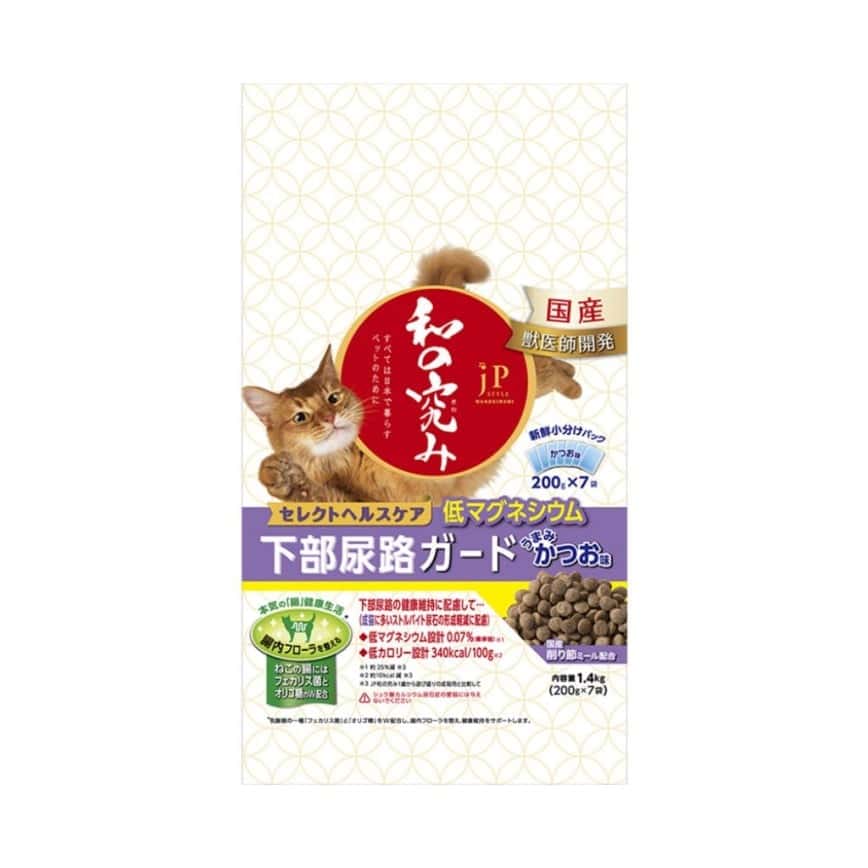 Petline jP Style 和の究 尿道健康維持貓糧 1.4kg (NJP572) (圖片2)