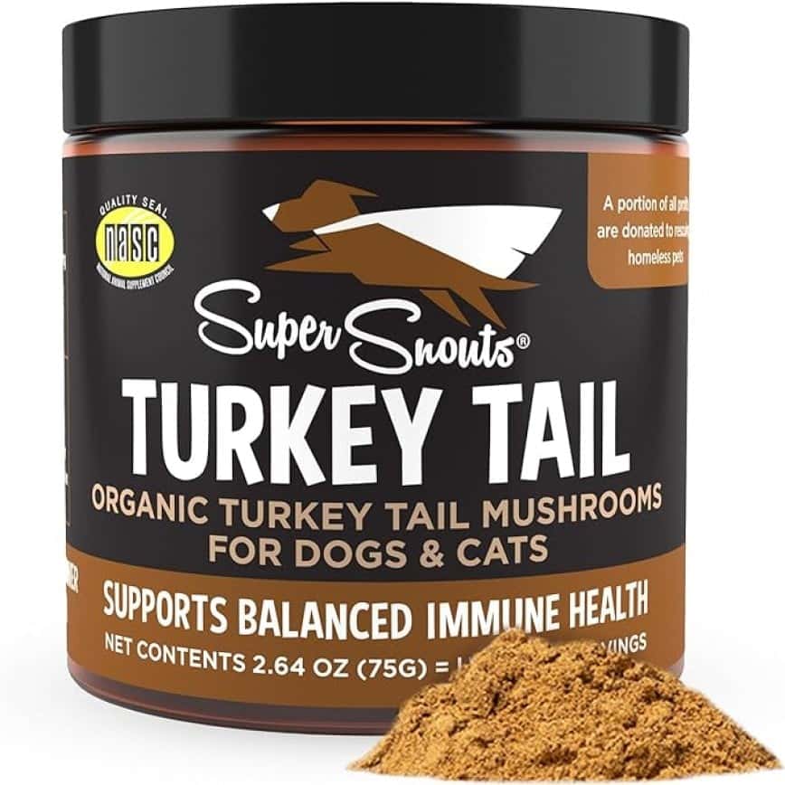 Super Snout 免疫+頑疾配方 美國有機雲芝 75g (DG340) (貓犬用) (圖片2)