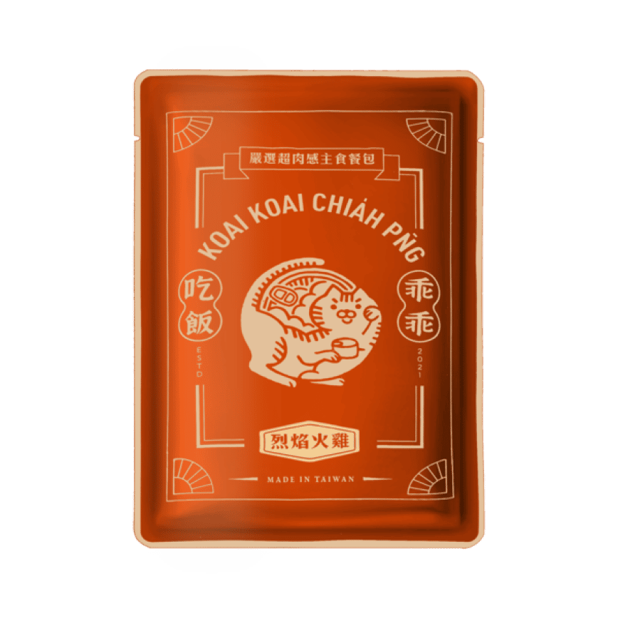 乖乖吃飯 貓主食餐包 烈焰火雞獨享餐 100g (KKCP0005-100) TBS (圖片2)