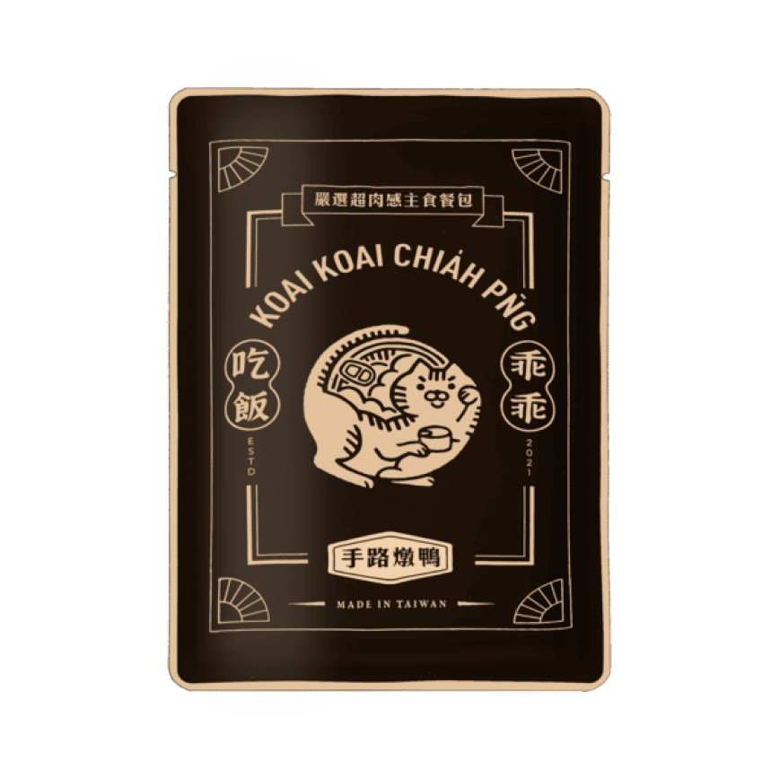 乖乖吃飯 貓主食餐包 手路燉鴨獨享餐 100g (KKCP-0014-100) TBS (圖片2)