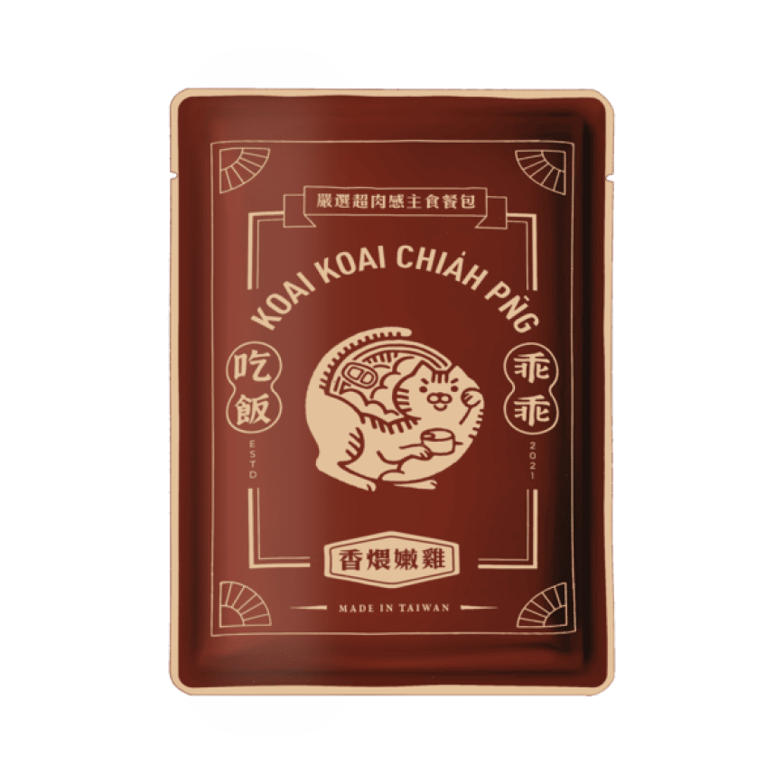 乖乖吃飯 貓主食餐包 香煨嫩雞全家餐 400g (KKCP-0007-400) TBS (圖片2)