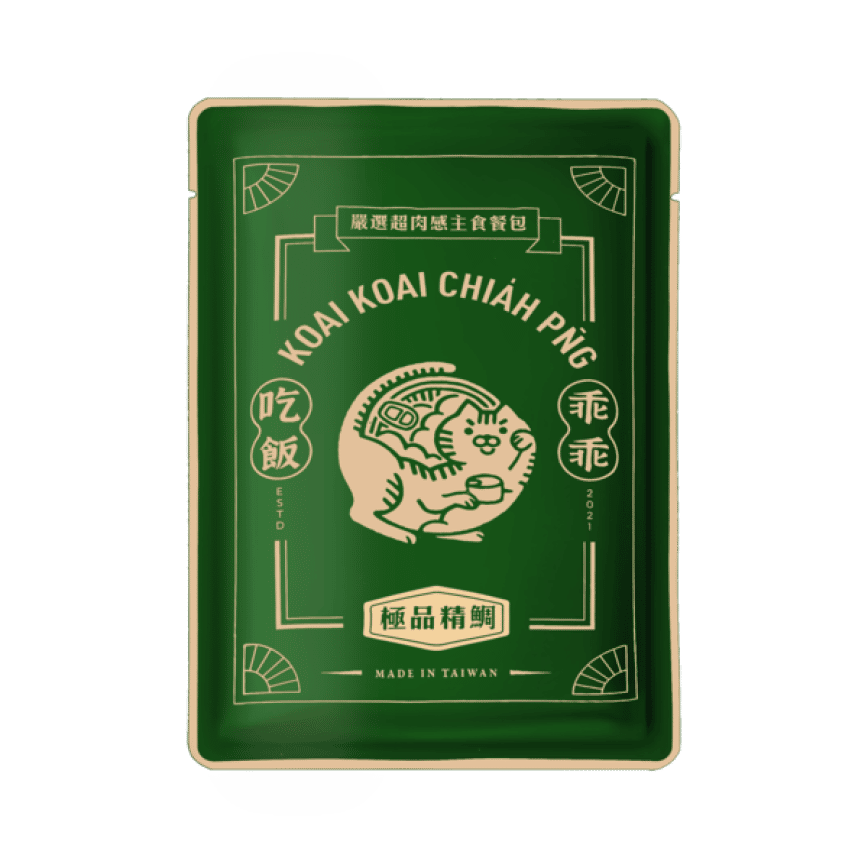 乖乖吃飯 貓主食餐包 極品精鯛全家餐 400g (KKCP-0008) TBS (圖片2)