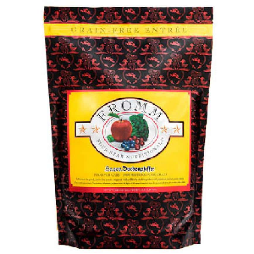 Fromm福摩 貓糧 無穀物全貓糧 鴨兔蔬菜配方 4lb (黃) (圖片2)