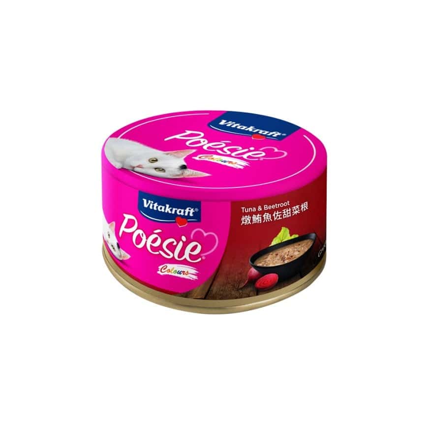 Vitakraft 貓罐頭 肉醬系列 燉鮪魚佐甜菜根 80g (VK52468) (圖片2)