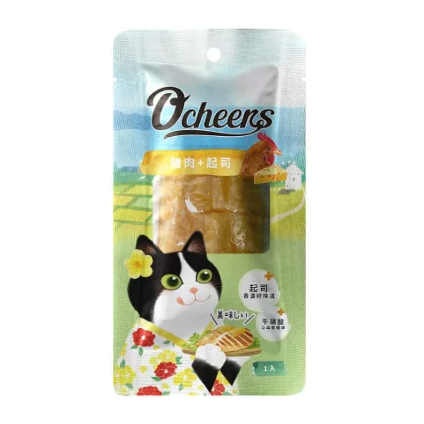 O'cheers 歡樂城市 貓零食 雞肉起司魚條 30g (OCH0015) TBS (圖片2)