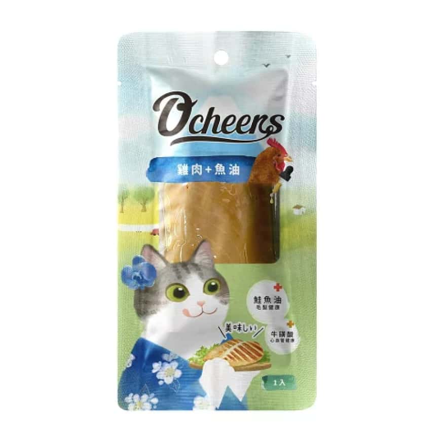 O'cheers 歡樂城市 貓零食 雞肉魚油魚條 30g (OCH0016) TBS (圖片2)