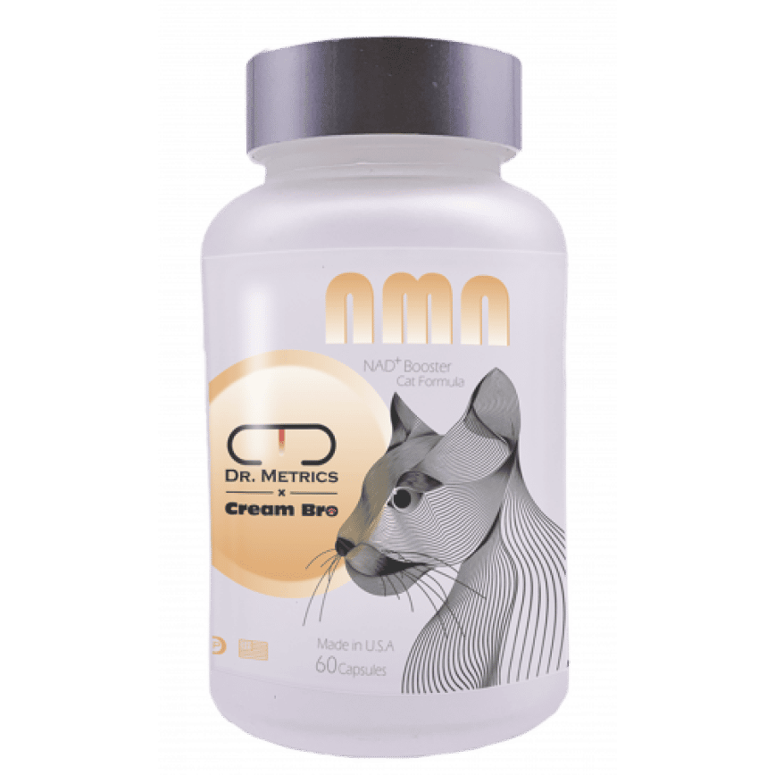 Cream Bro忌廉哥 NMN 貓貓配方 60粒裝 (20mg x 60) Total 1200mg (DM107481) (圖片2)